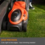 Cordless Lawn Mower 32cm Cutting Width 4 Height Settings 30-60mm 18V 4.0Ah Orange - Image 3