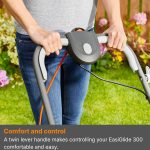 Hover Lawn Mower 36cm 2000W 26L Grass Box 4 Cutting Heights Orange Grey - Image 4