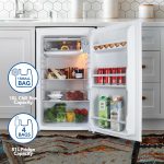 Under Counter Fridge 91L 48cm Chill Box Reversible Door White - Image 5