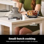 Portable Air Fryer 3.8L 1700W 4 Functions Stone - Image 7