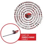 Cordless Hedge Trimmer 55cm 22in Laser-Cut Steel Blades - Image 2