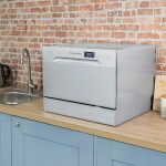 Freestanding Compact Dishwasher 6 Place Settings 6 Programs Silver - Image 7