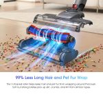 Stick Vacuum Cleaner 45Kpa 450W 60Min Runtime Anti-Tangle Silver - Image 6