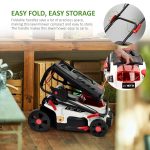 Cordless Lawn Mower 37cm 40V 2x4.0Ah Batteries 6 Heights 35L - Image 7