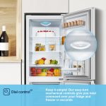 Freestanding Fridge Freezer 175L 60/40 Split E Rated White Reversible Door - Image 7
