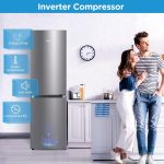 Freestanding Fridge Freezer 273L 60/40 Frost Free Stainless Steel - Image 3