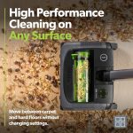 Cordless Vacuum Cleaner 22V 40 Min Runtime Lightweight Bagless - Image 3