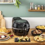 Air Fryer 1.2kg Capacity 1550W 6 People Low Oil Automatic Scoop Black - Image 6