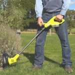 Cordless Lawnmower And Grass Trimmer Twin Kit 33cm 25cm 18V Green - Image 2