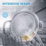 Freestanding Dishwasher 10 Place Settings 45cm Stainless Steel - Image 5