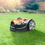 Robot Lawn Mower 16 Drop And Mow 24V 4.0Ah Battery Fast Charger Orange - Image 2