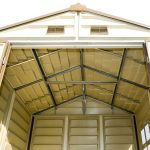 Plastic Garden Storage Shed 8 X 6 Ft Brown Double Doors Lockable - Image 8
