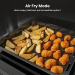 Electric Cooker 130L Double Oven Ceramic Hob A Rated Black - Image 7