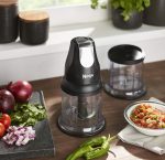 Mini Herb & Vegetable Chopper 200W Black - Image 2